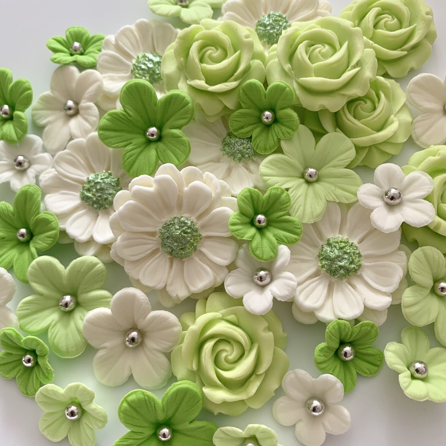 Edible Wedding Green Flowers