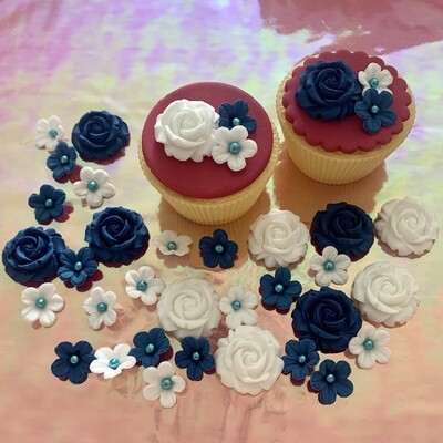 Royal Blue Rose Mix