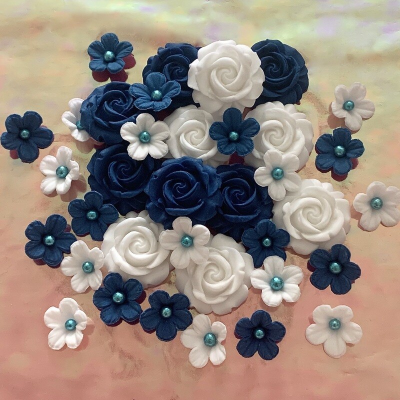 Royal Blue Rose Mix