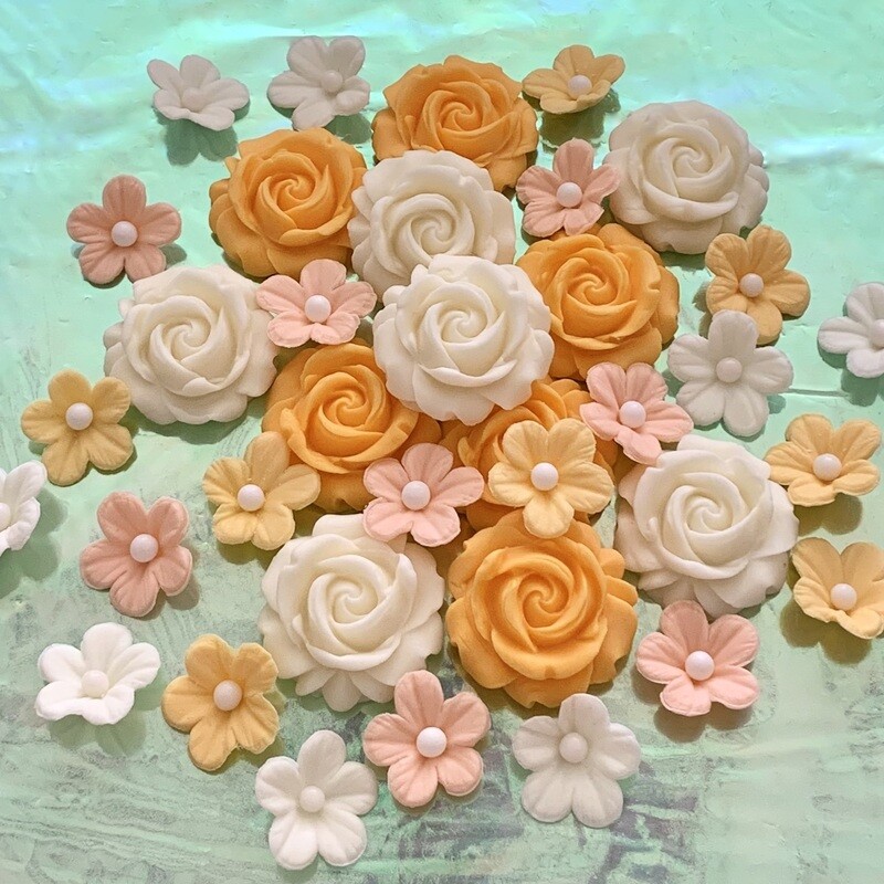 Apricot Rose Mix