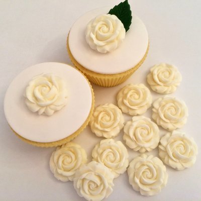Cream Sugar Roses
