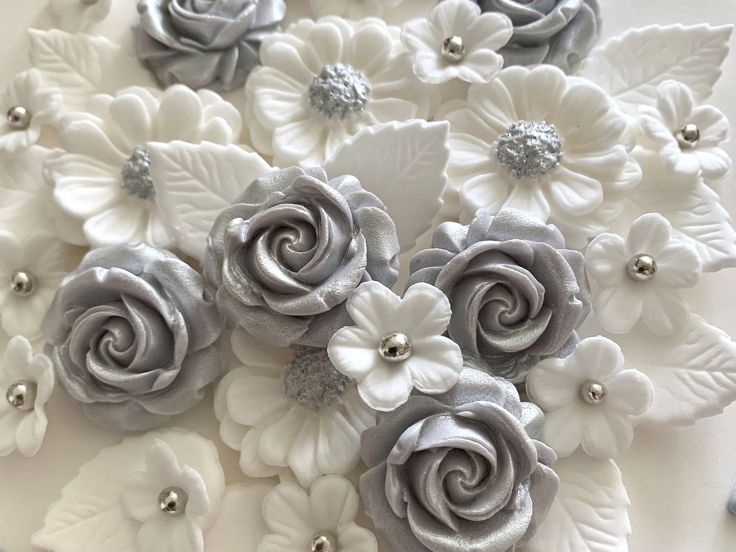 Diamond Wedding Rose Bouquet