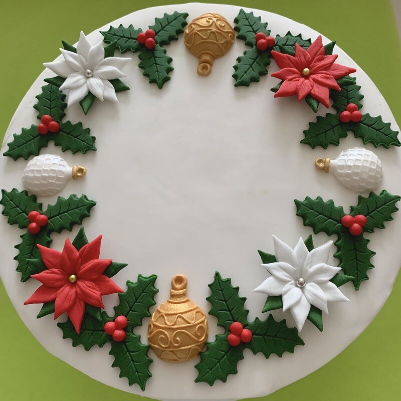 Christmas Bauble Bouquet