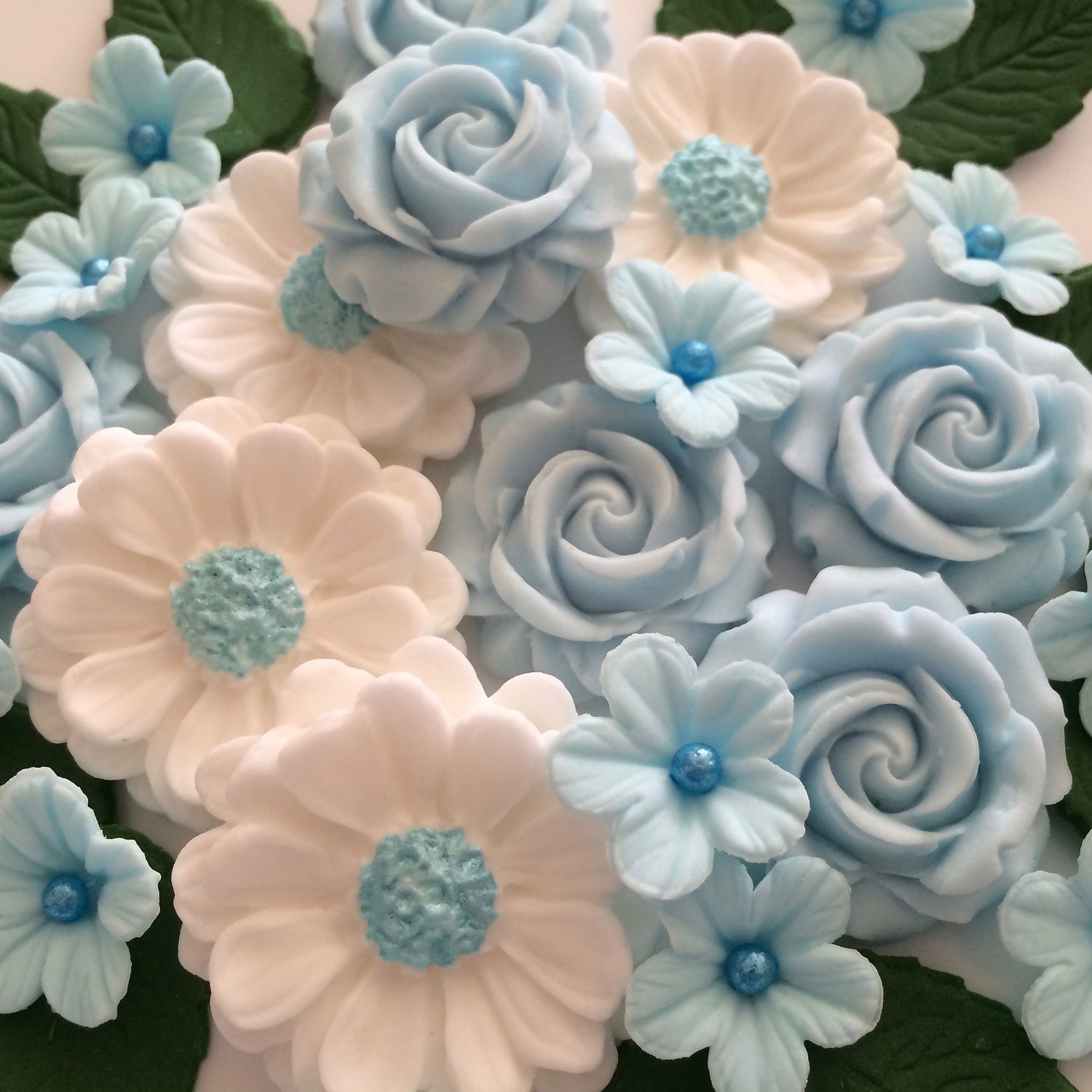 Baby Blue Rose Bouqet