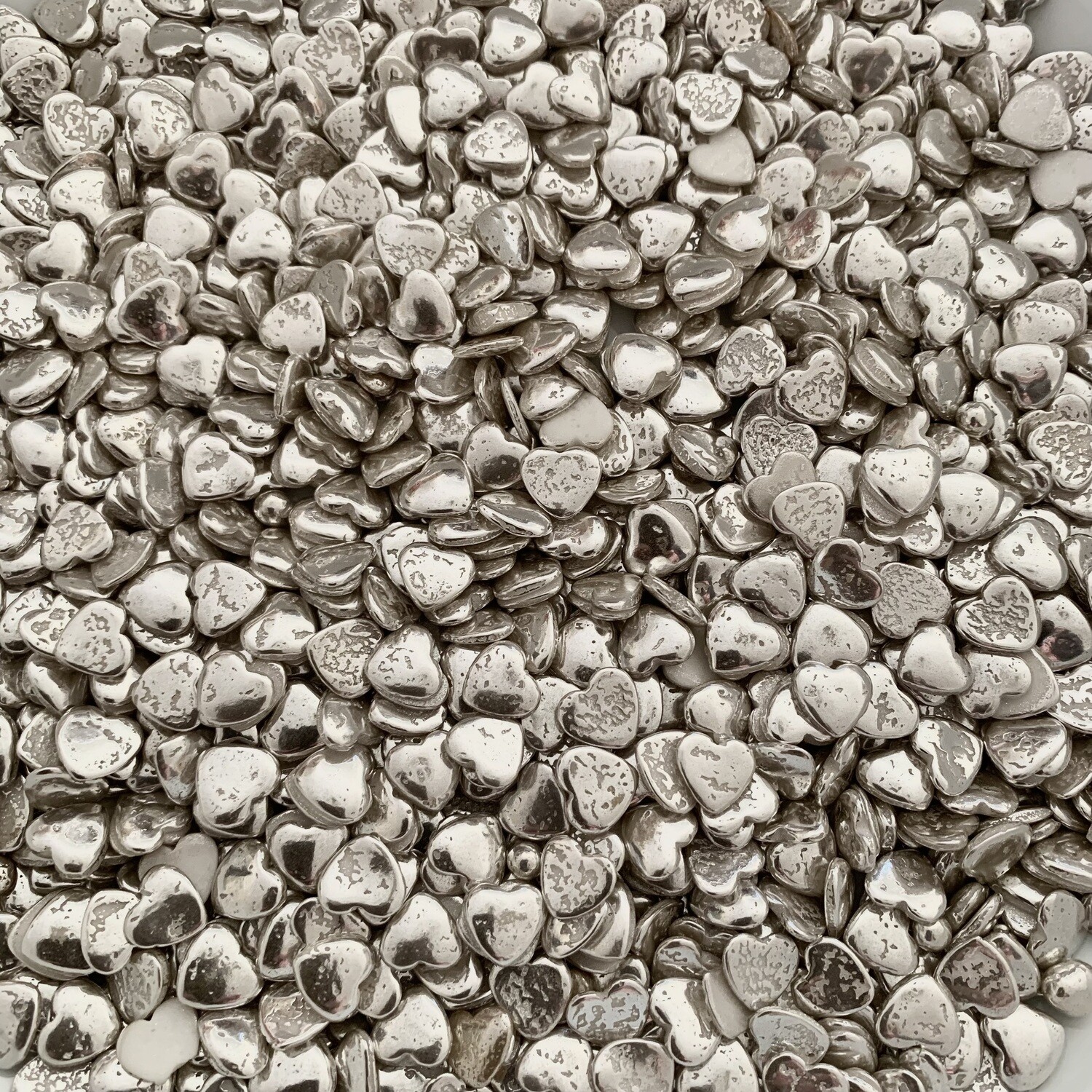 Small Silver Hearts