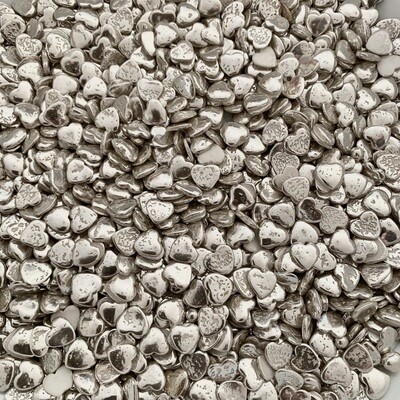 Small Silver Hearts