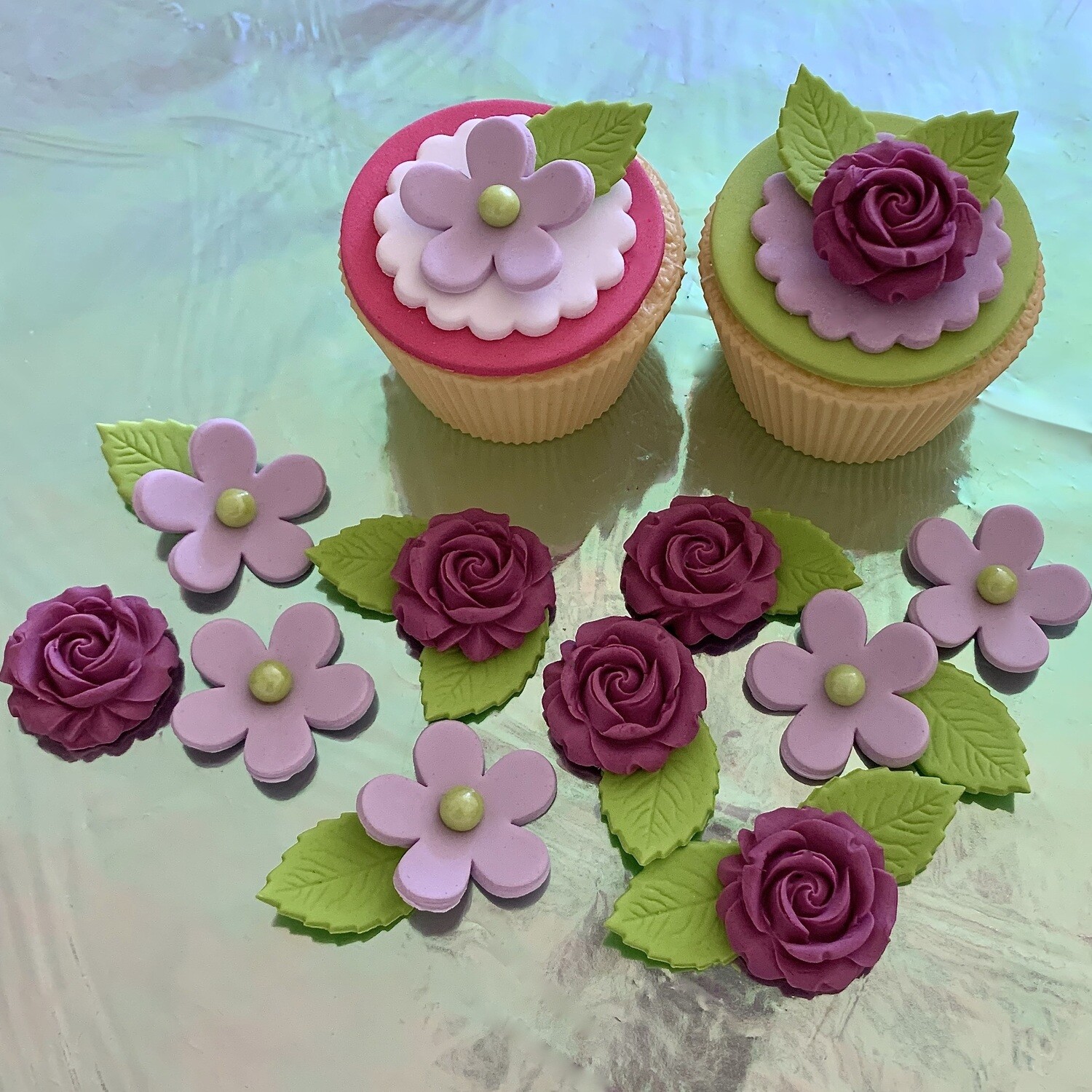 Purple Birthday Flowers