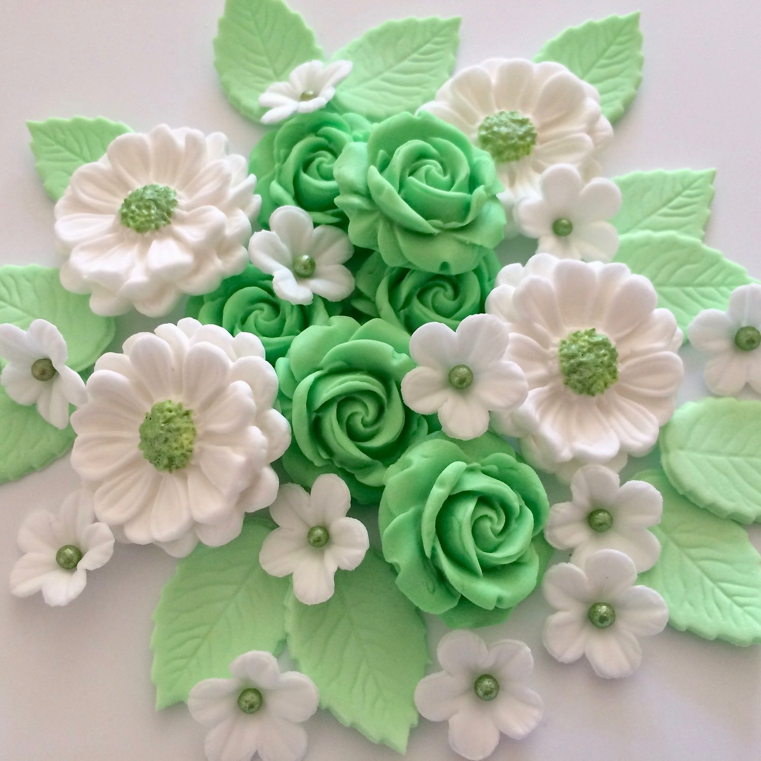 Mint Green Rose Bouquet