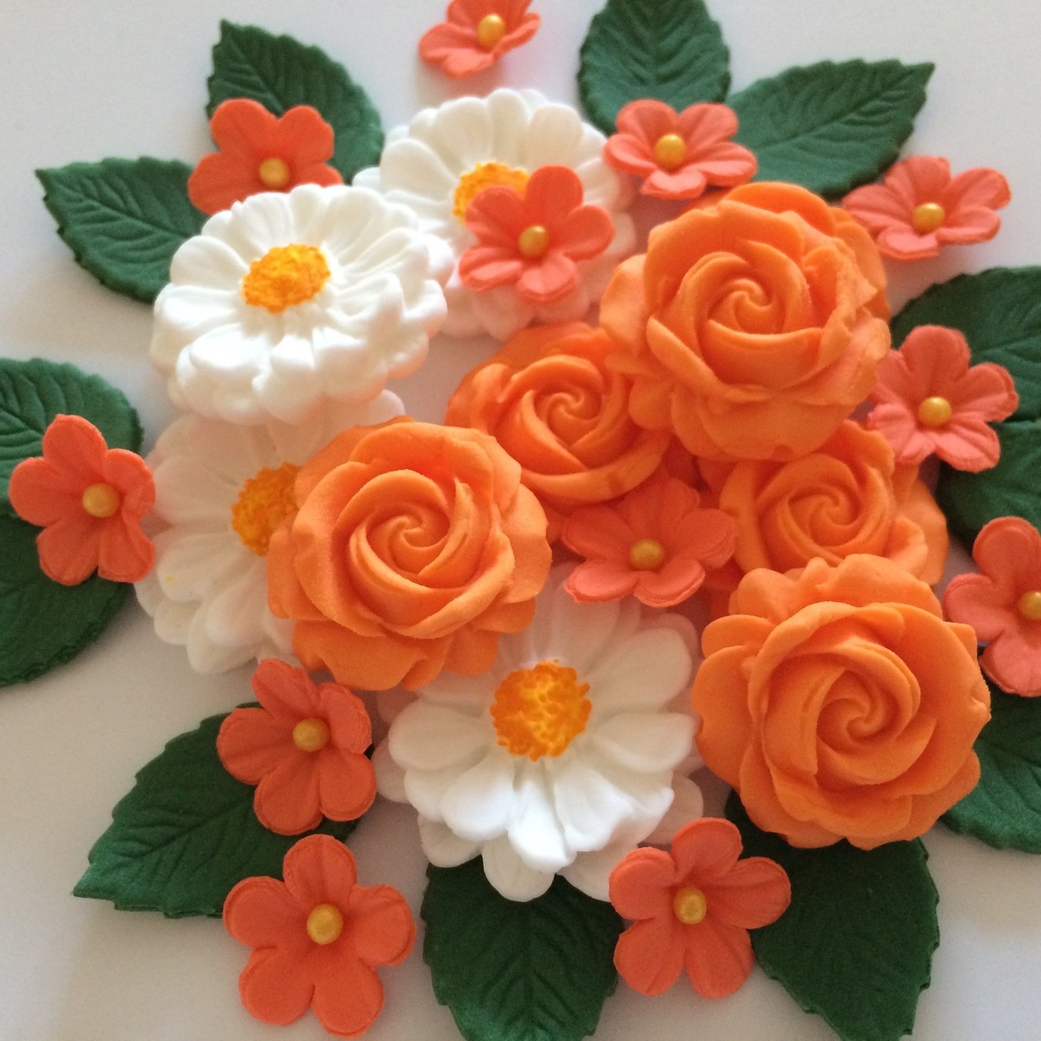 Orange Rose Bouquet