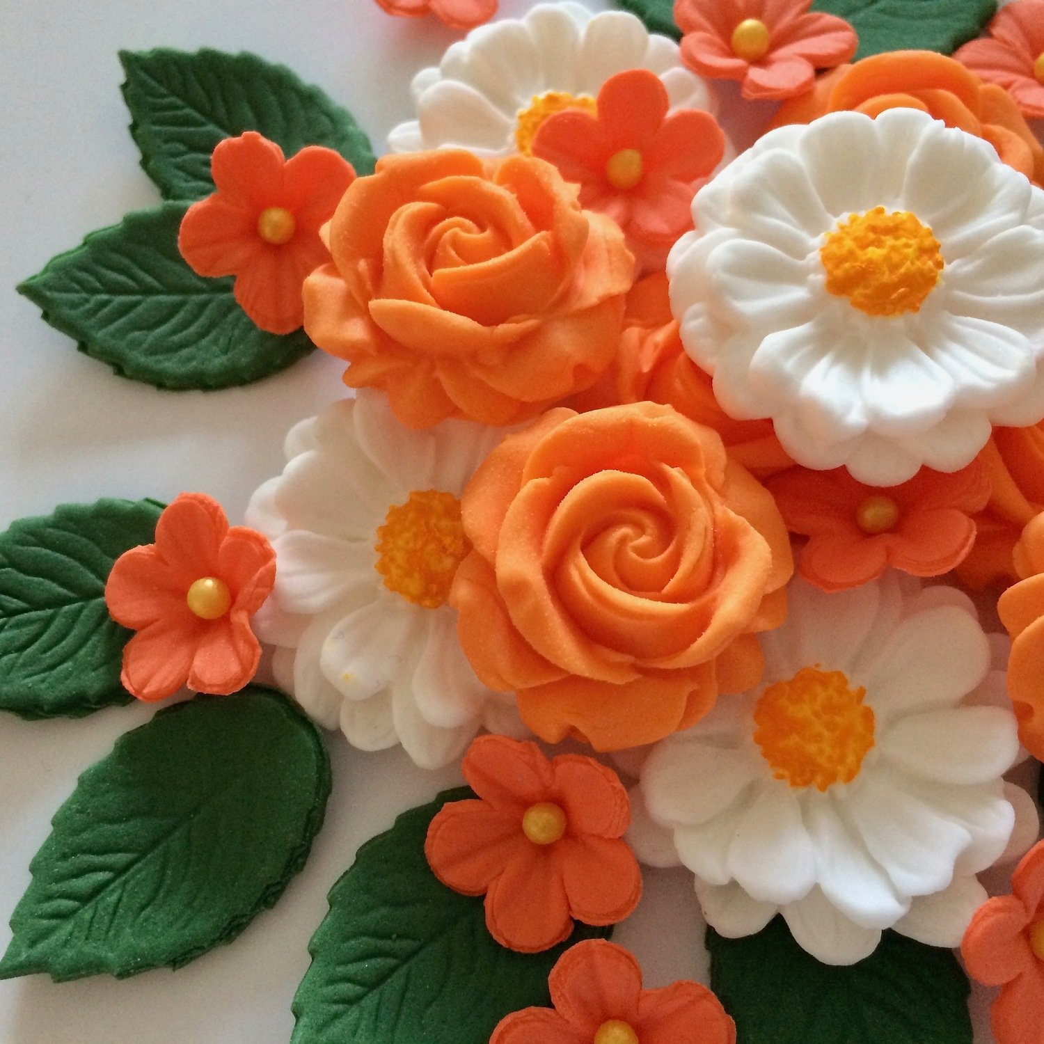 Orange Rose Bouquet