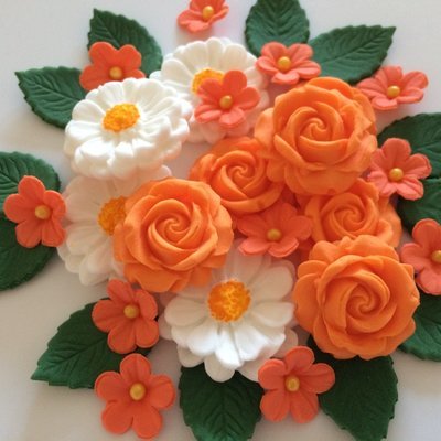 Orange Rose Bouquet