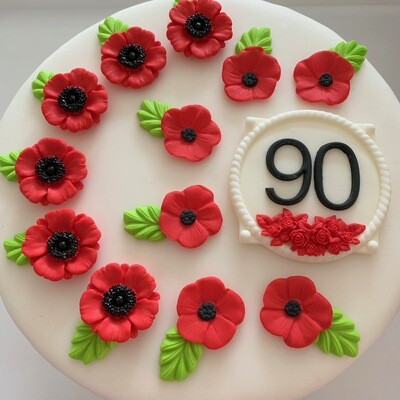 Red Poppies Bouquet
