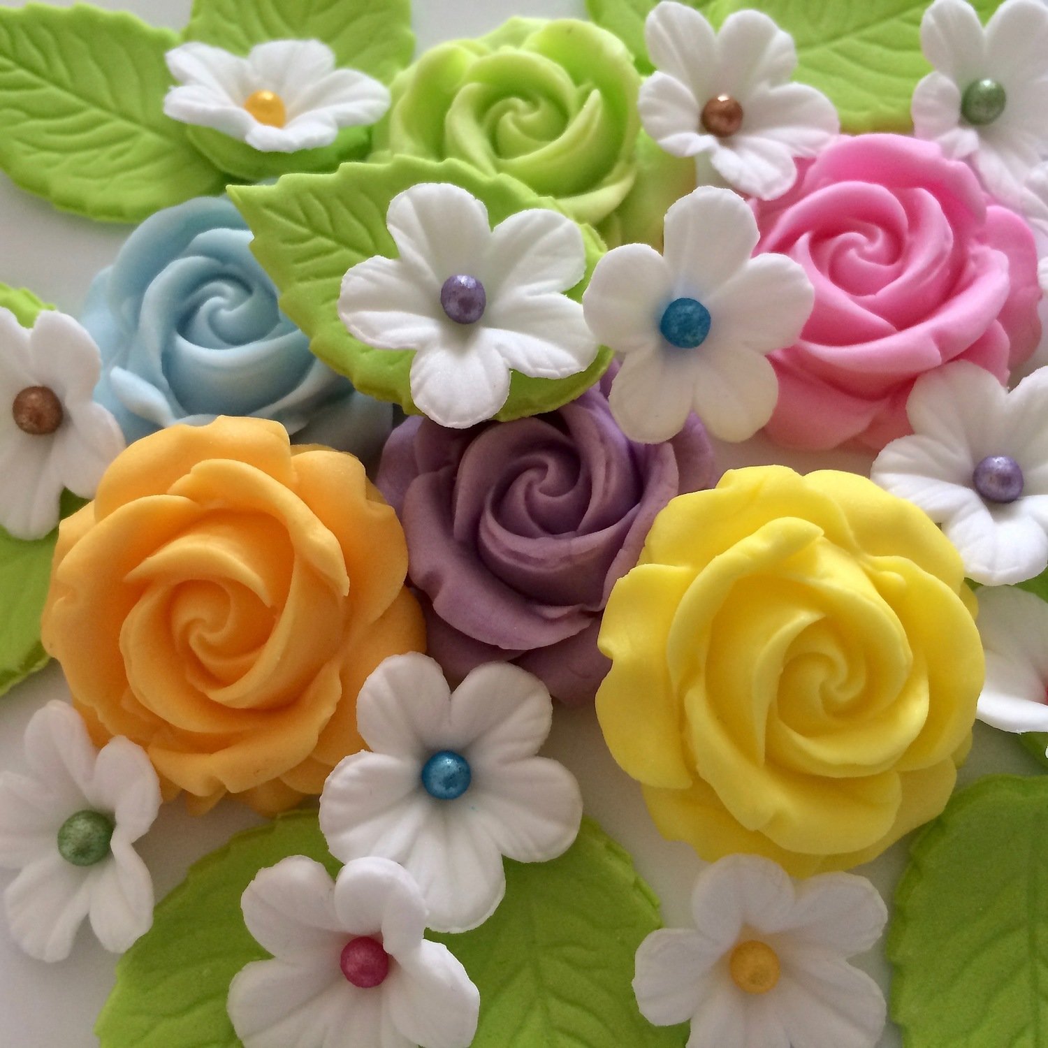 Edible Pastel Roses