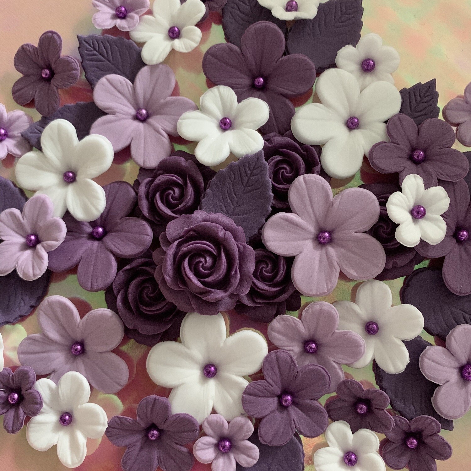 Edible Purple Flowers For Cakes