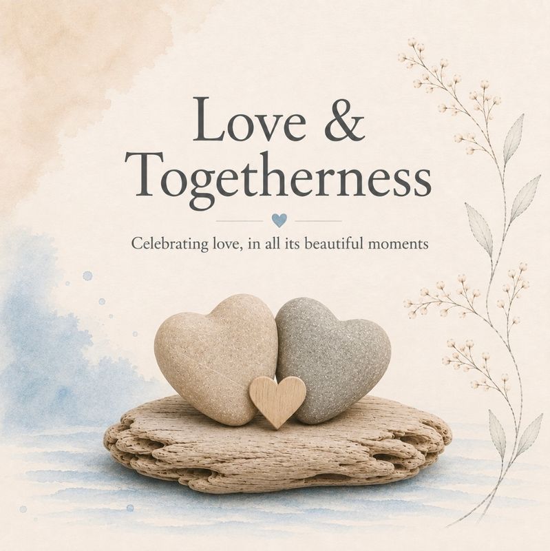 LOVE &amp; TOGETHERNESS  🤍