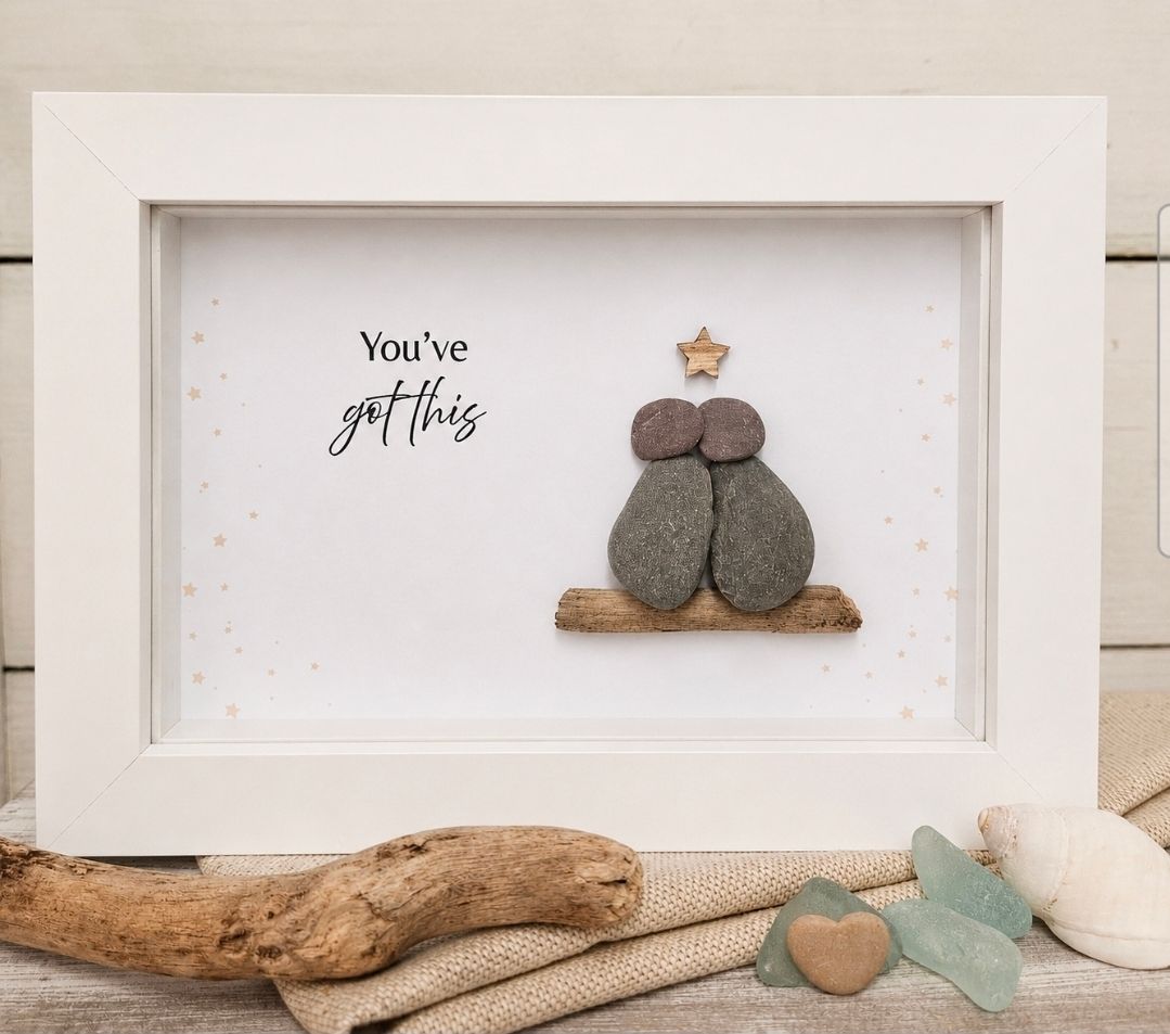 YOU'VE GOT THIS - HANDCRAFTED PEBBLE ART 