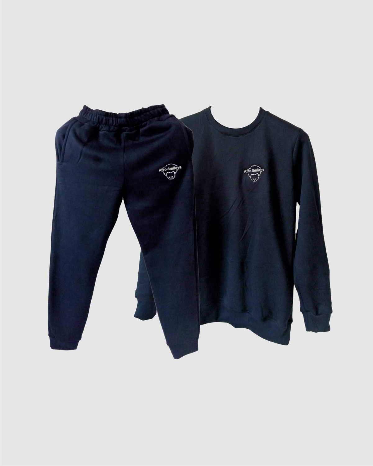 Afro Smileys Sweats Combo