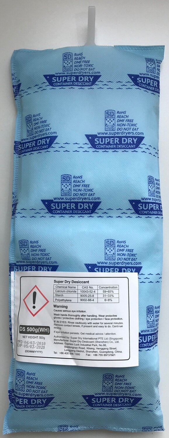 Superdry Desiccant Dry Sac with Hook 250g