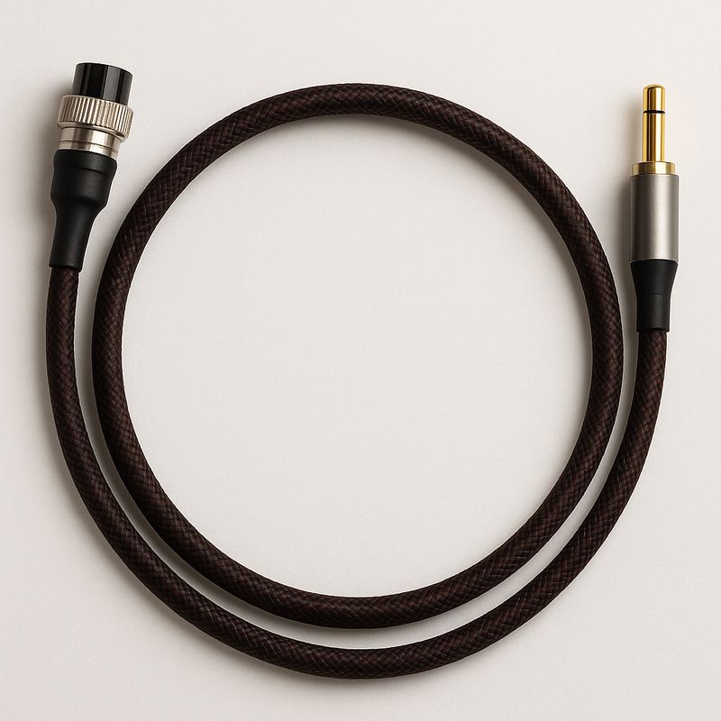 Câble DC Quad pro 5 blindages jack DC 2.5 mm Oyaide