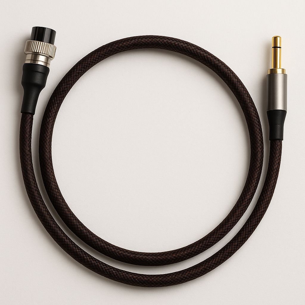 Câble DC Quad pro 5 blindages jack DC 2.1 mm Oyaide