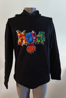 Hoodie - black - L - mova censored