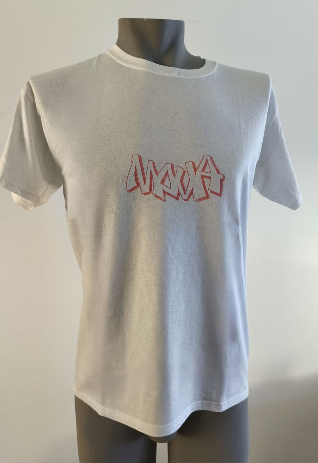 T-Shirt - white - L - mova - rot
