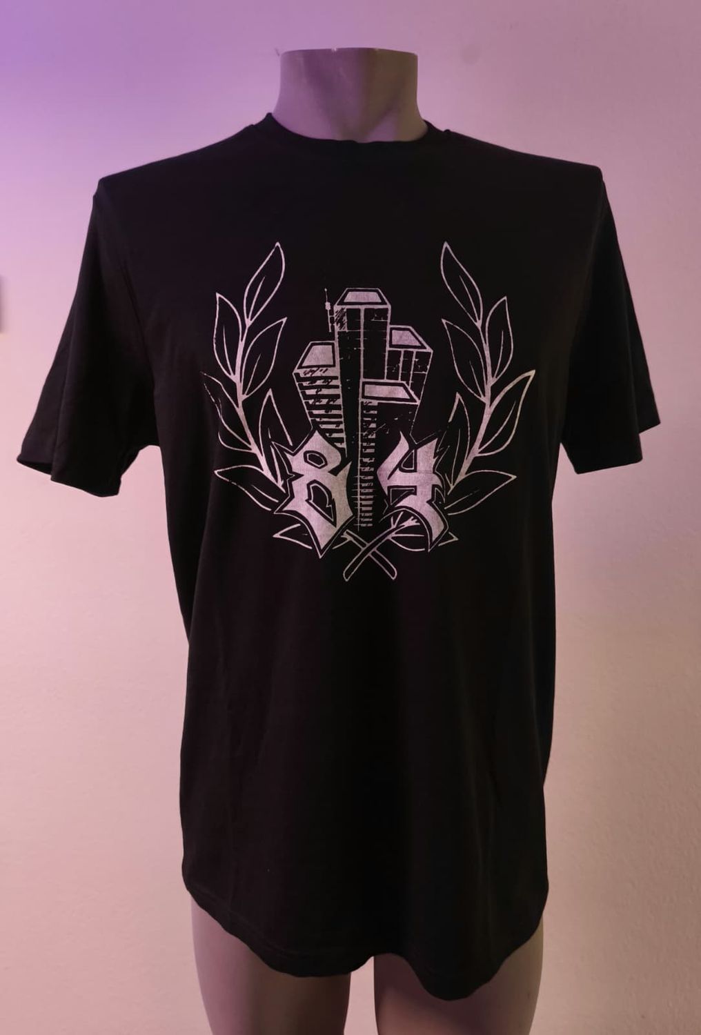 T-Shirt - 84 Winterthur - Lorbeerkranz - Siebdruck