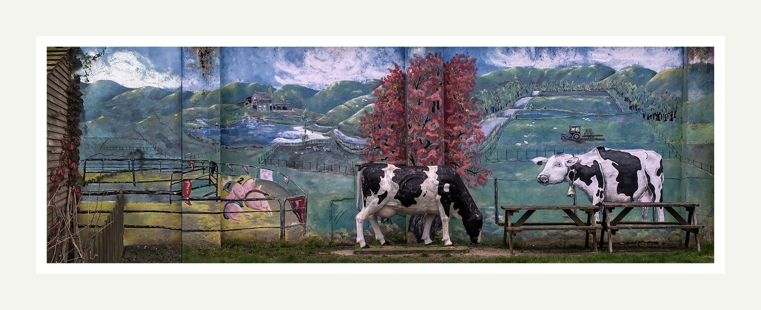 Mural at Cholderton