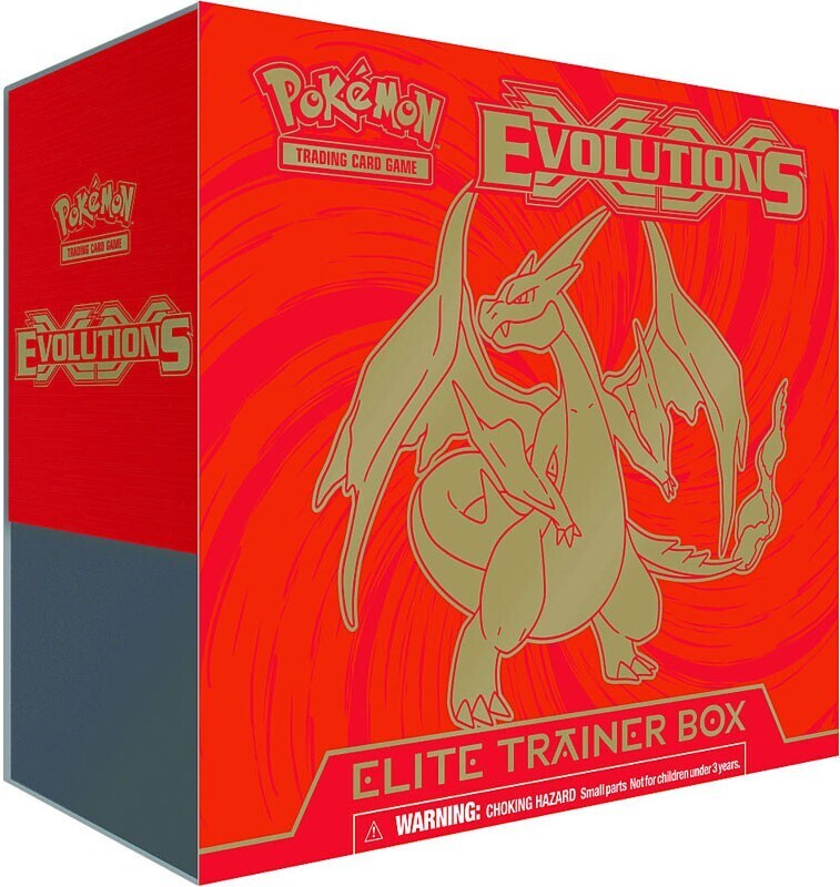 Pokémon Cards - Evolutions Elite Trainer Box - Charizard