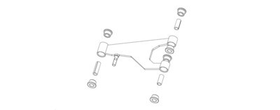 Horquilla de suspension para Carryall 2014 actual