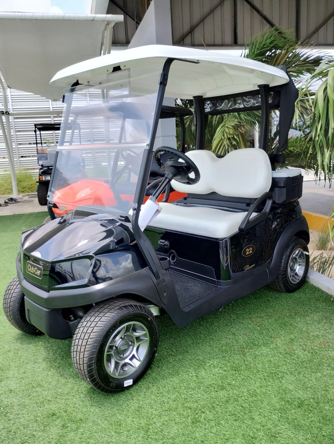 Club car Tempo Negro 2 pasajeros 2024
