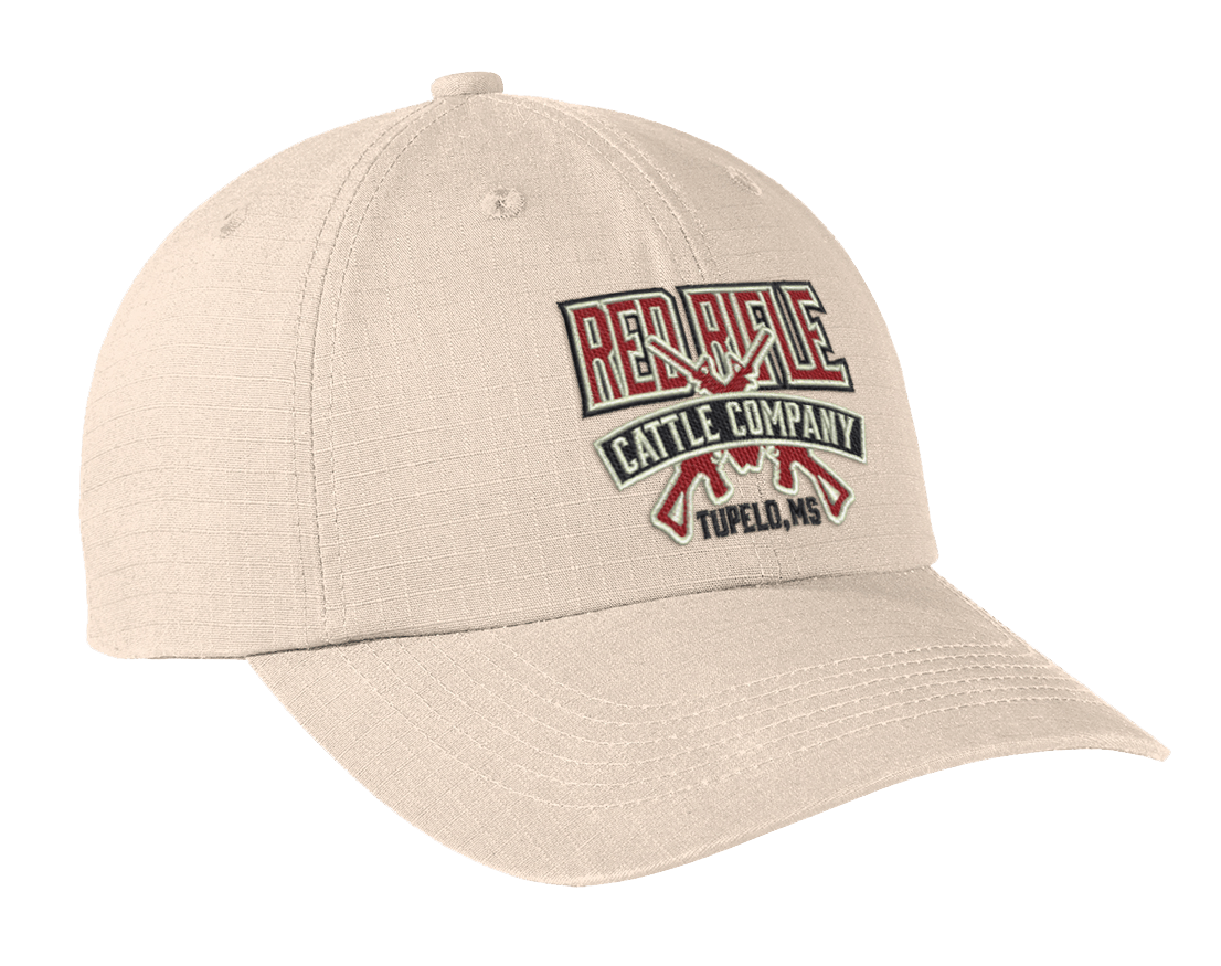 Red Rifle Cattle Company Embroidered Cap