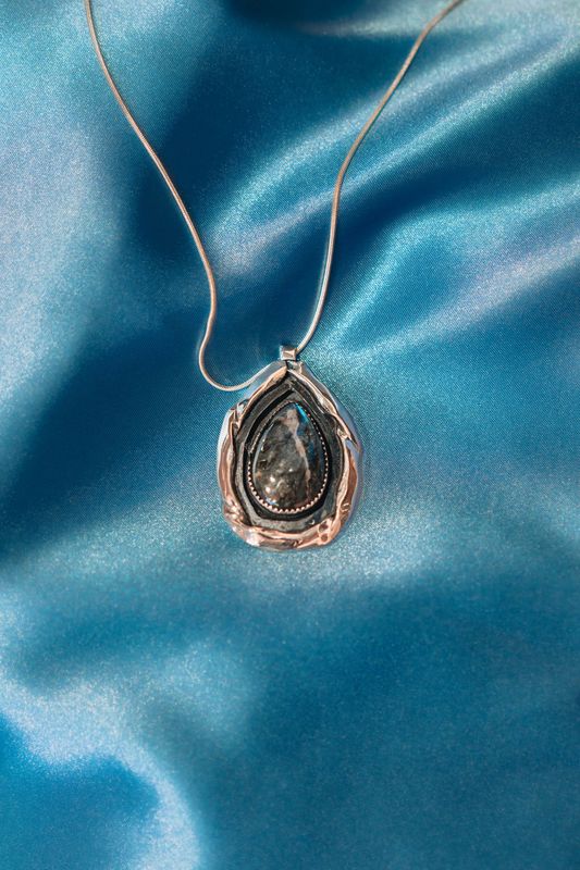 Santa Fe Silver Pendant 3