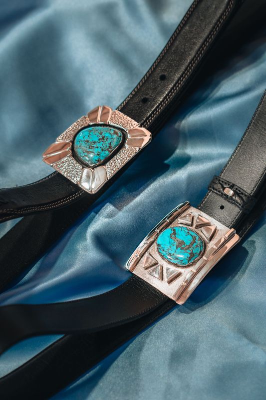 Santa Fe Silver Bolo Ties 1