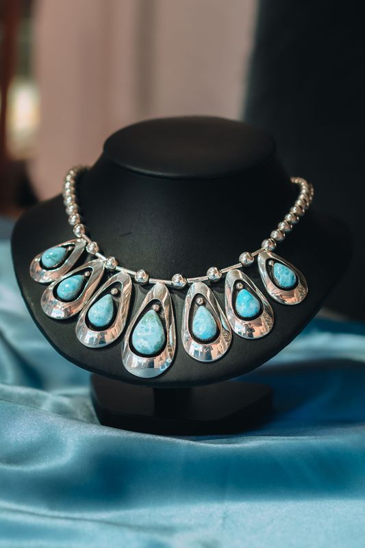 Santa Fe Silver Necklace 2