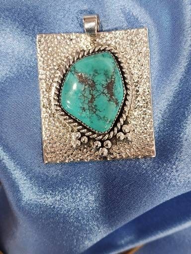 Santa Fe Silver Pendant 6