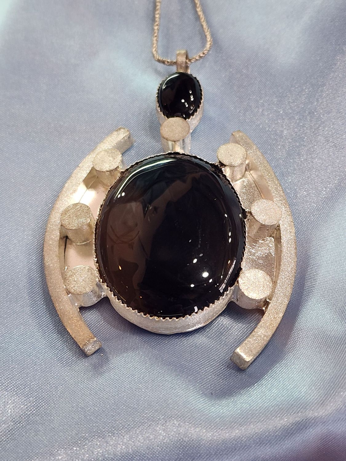 Santa Fe Silver Pendant 8