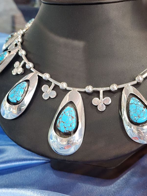 Santa Fe Silver Necklace 6