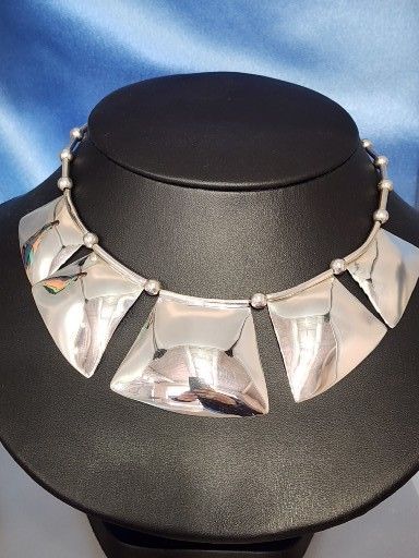 Santa Fe Silver Necklace 4