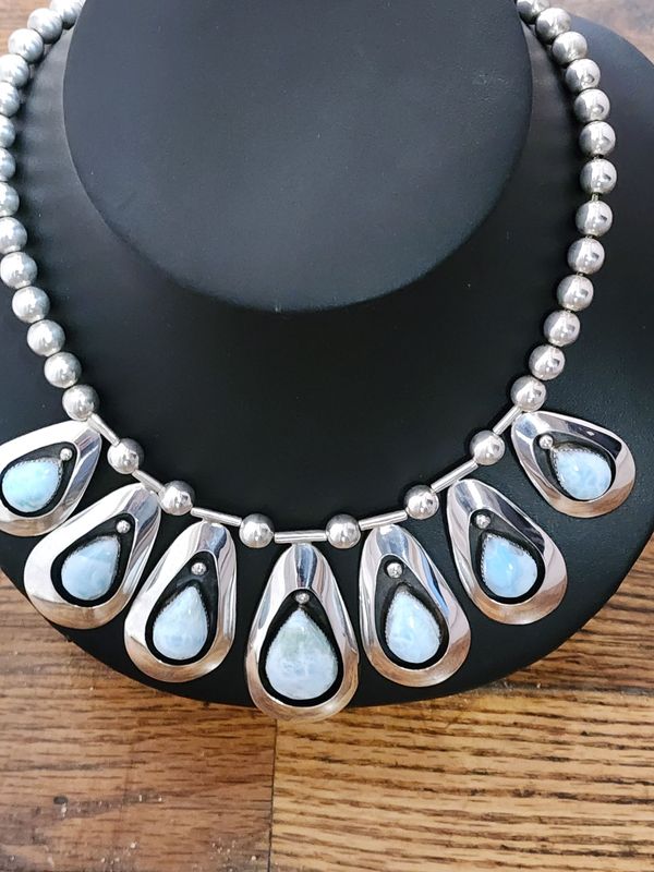 Santa Fe Silver Necklace 1