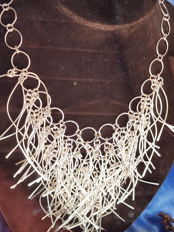 Santa Fe Silver Necklace 7