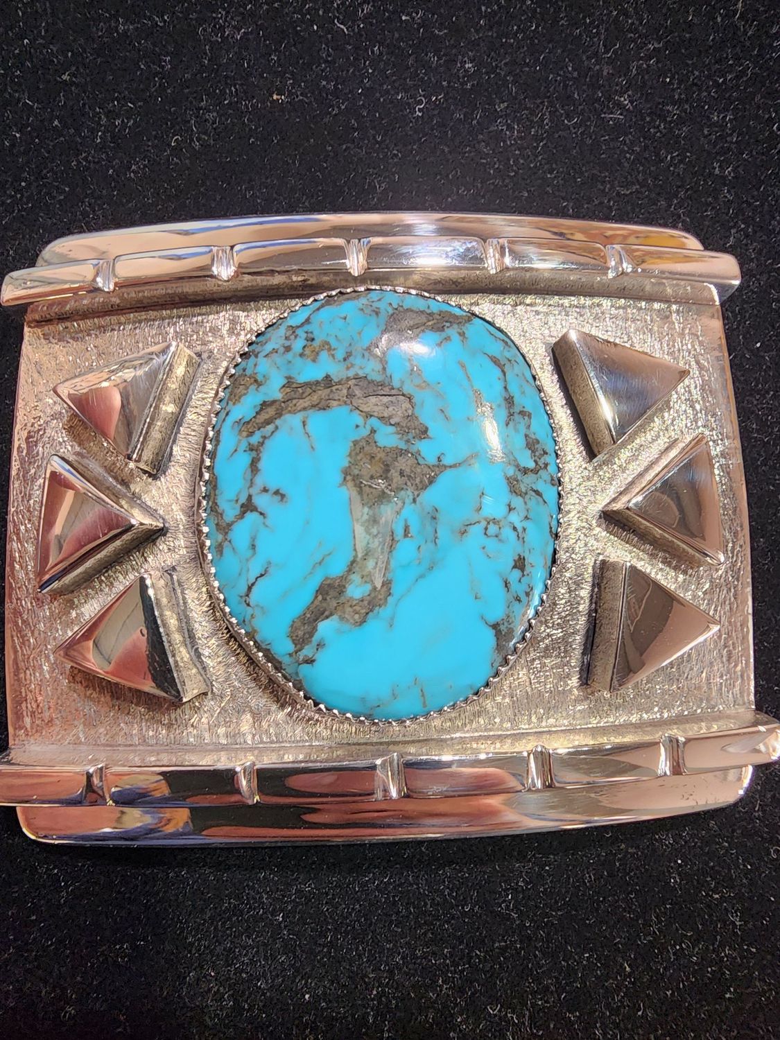 Santa Fe Silver Buckle 5