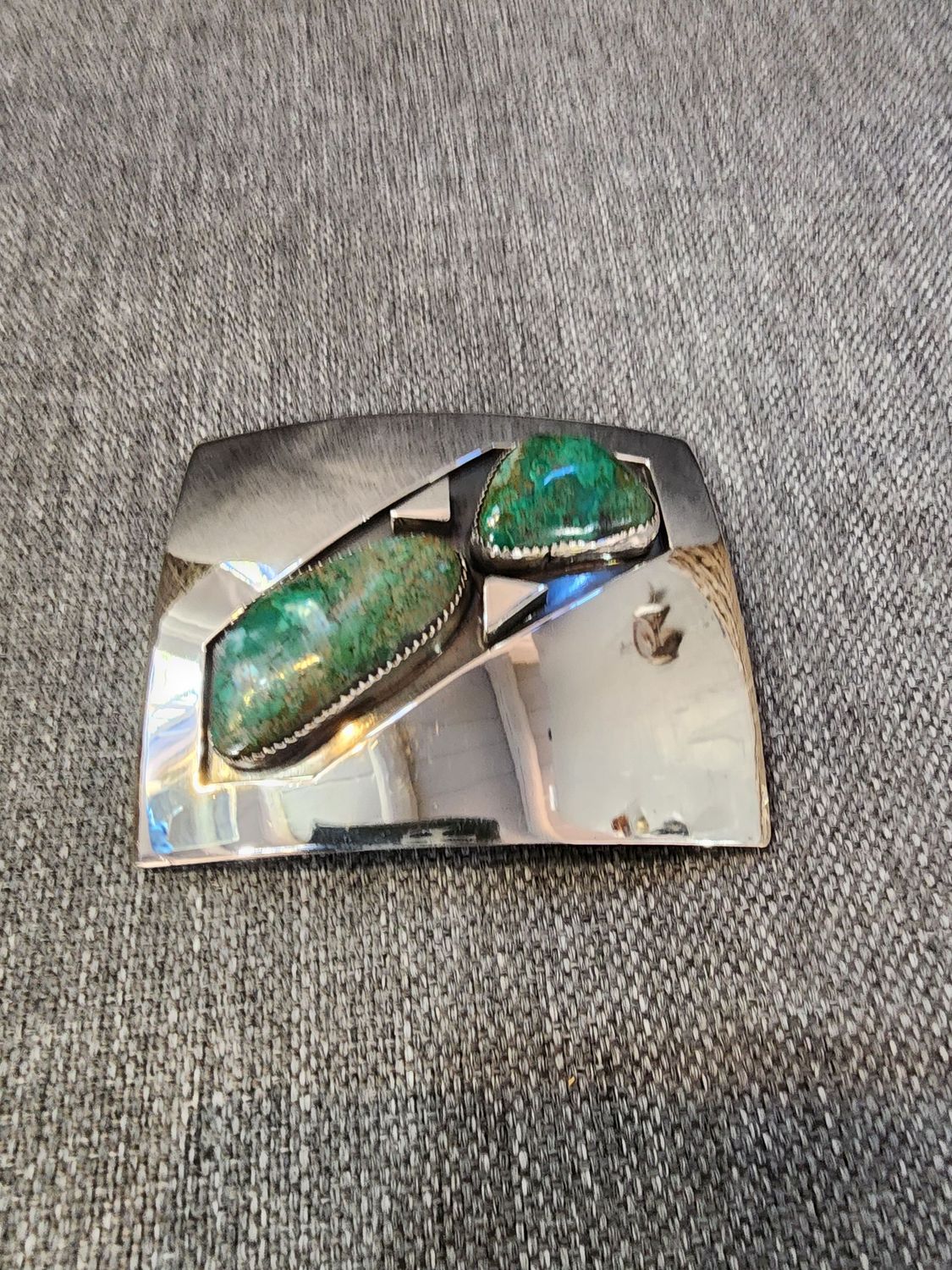 Santa Fe Silver Buckle 6