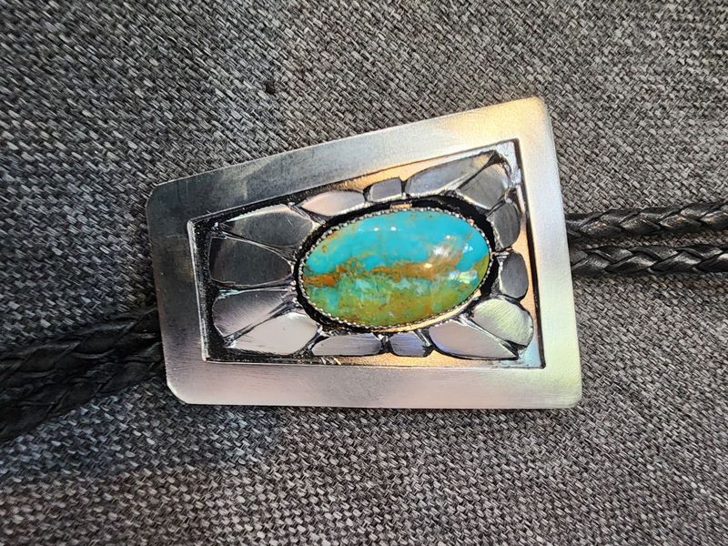 Santa Fe Silver Bolo Ties 6