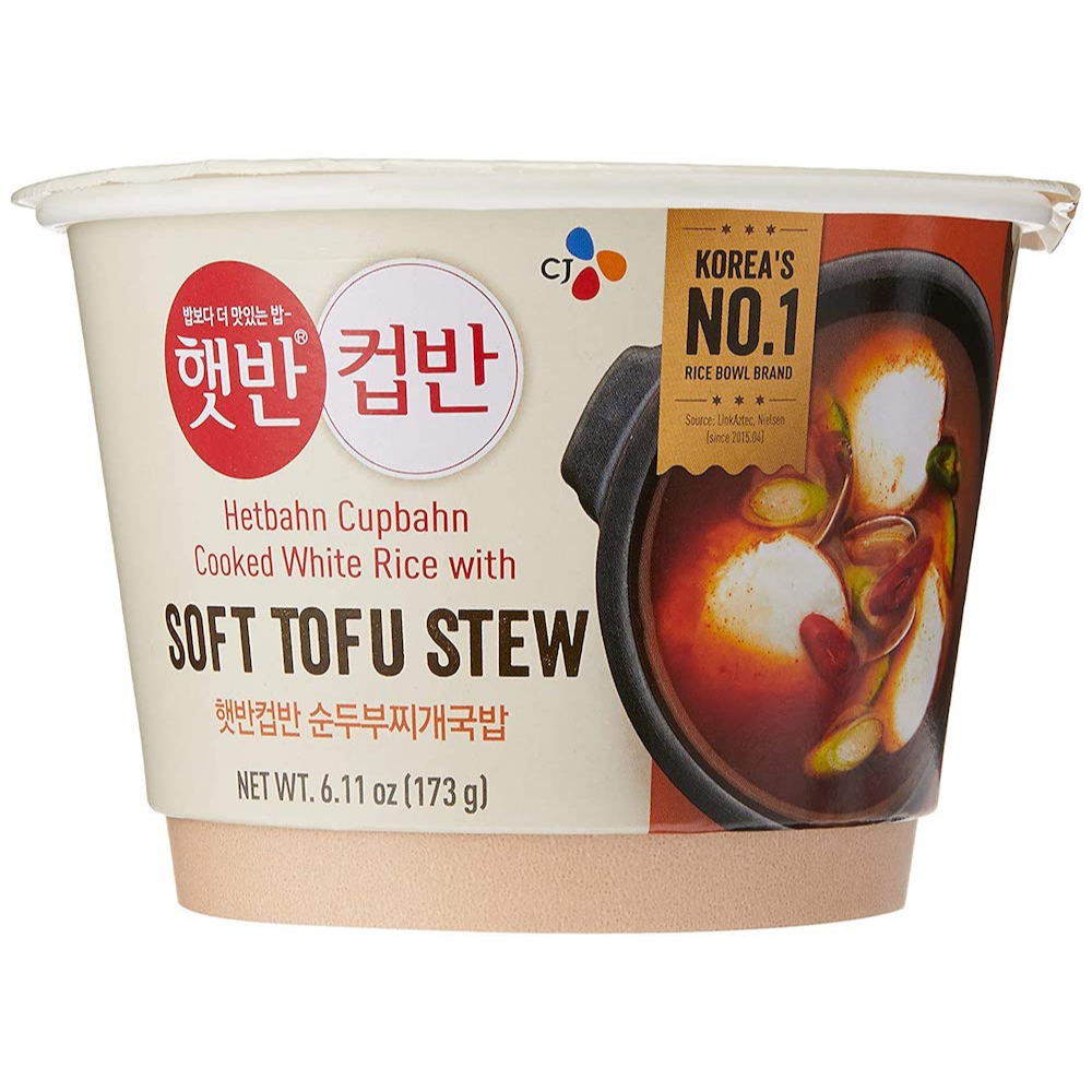 CJ Cupbahn Soft Tofu Stew (173.7G) 
