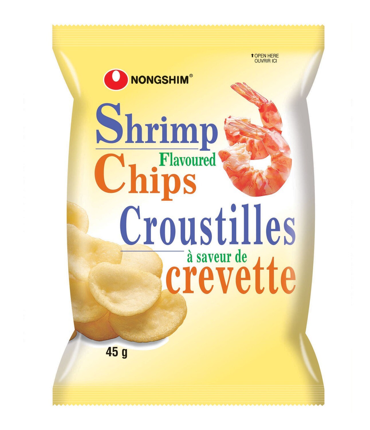 Nongshim Shrimp Chips (45g)