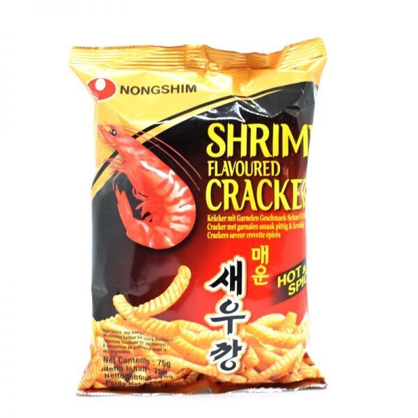 Nongshim Spicy Shrimp Flavour Cracker (75G)