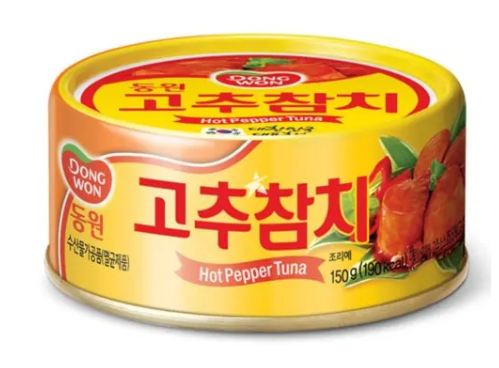 Dongwon Light Tuna with Hot Pepper Sauce (150g)