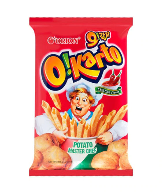 Orion O!Karto Italian Chili Flavour Chips (115G)
