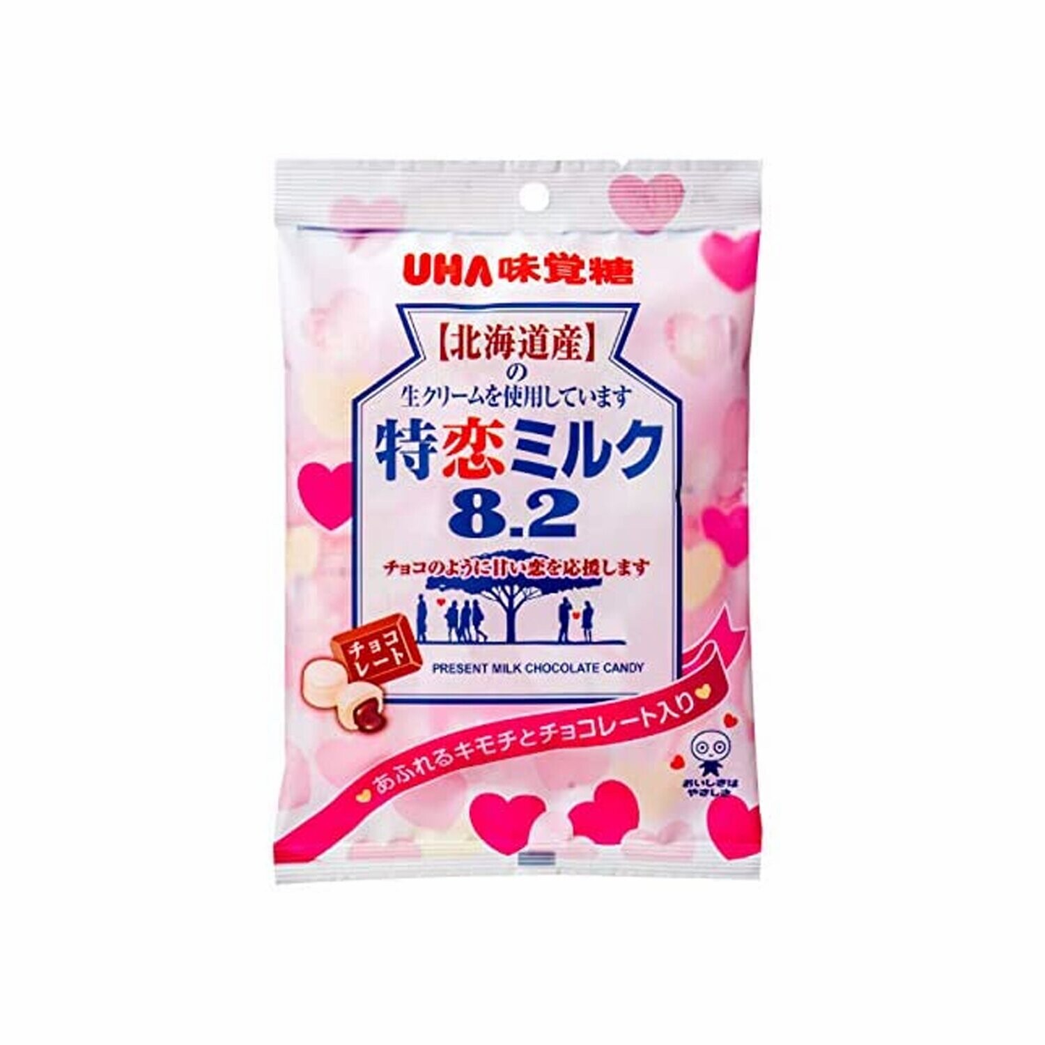 UHA Mikakuto 8.2 Milk Candy Love Chocolate Flavour